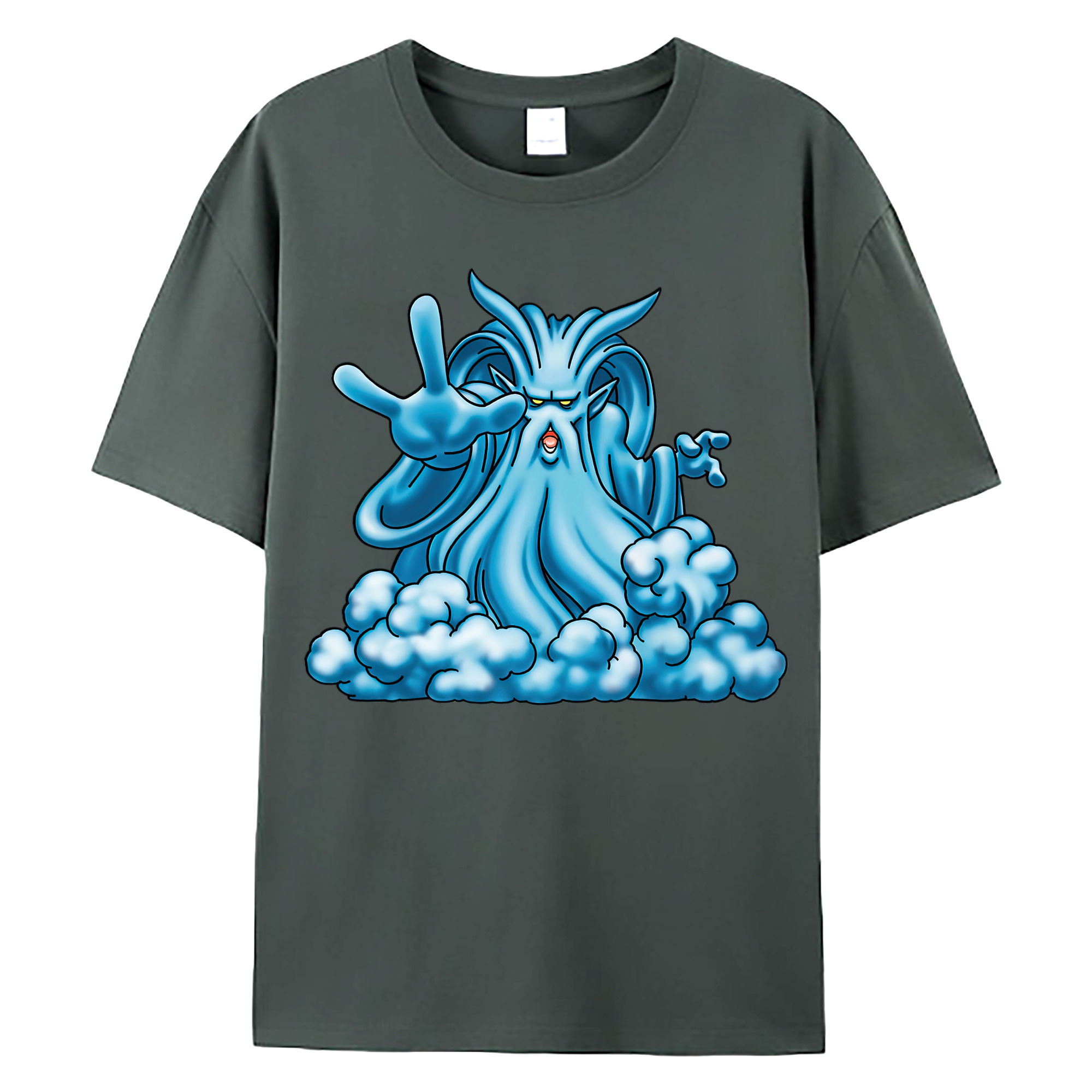 （画像用） ドラゴンクエスト Doragon Kuesuto Dragon Quest 綿100％ メンズ半袖Tシャツ｜肌触りやわらか＆通気性